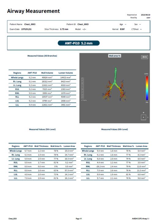 aview COPD | Delivering Comprehensive Analysis Results