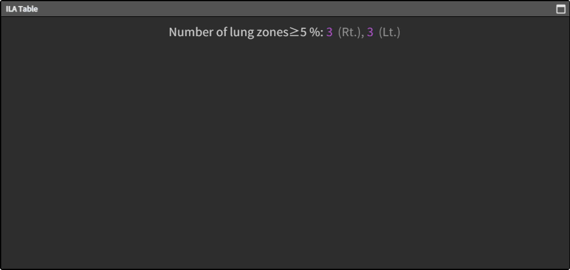 aview ILA Icon Analysis of interstitial lung abnormalities