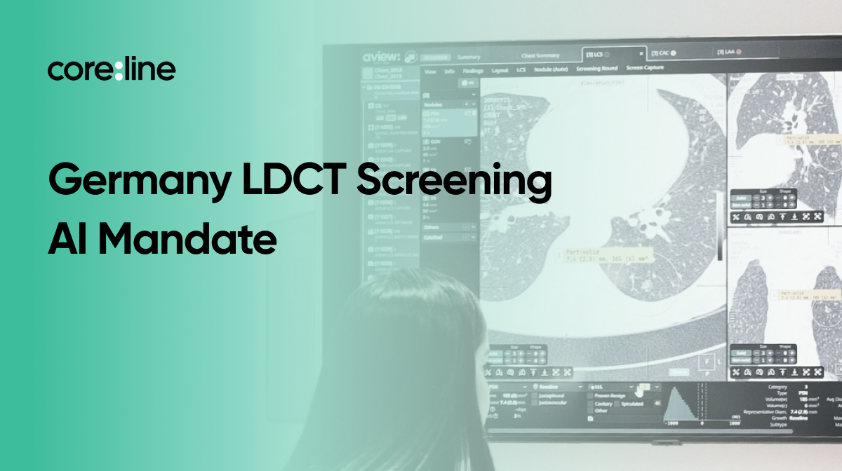 Germany's Lung Cancer Screening Is Now Fully Reimbursed — And AI Is Built Into the System